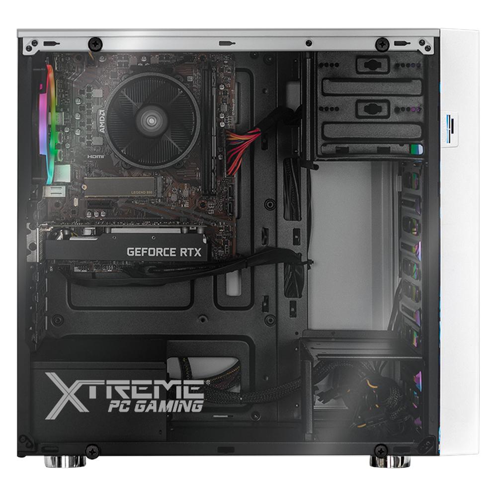 Foto 5 pulgar | Xtreme Pc Gaming Geforce Rtx 3050 Amd Ryzen 5 5500 16gb Ssd 1tb Monitor 23.8 144hz Wifi White