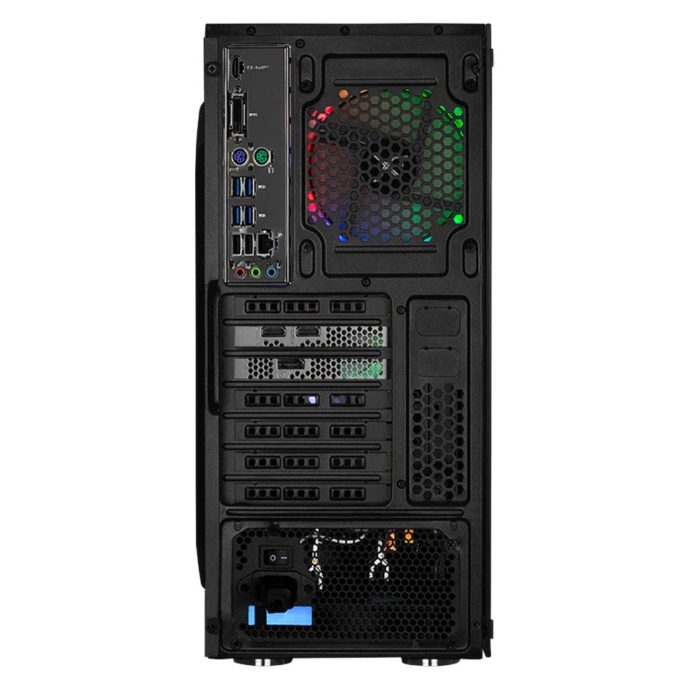 Foto 4 pulgar | Xtreme Pc Gaming Geforce Rtx 3050 Amd Ryzen 5 5500 16gb Ssd 1tb Monitor 23.8 144hz Wifi Black