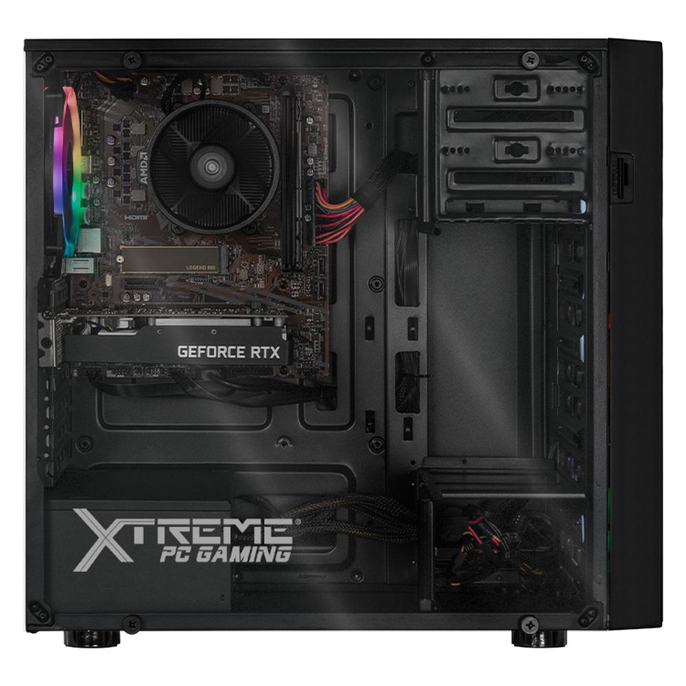 Foto 5 pulgar | Xtreme Pc Gaming Geforce Rtx 3050 Amd Ryzen 5 5500 16gb Ssd 1tb Monitor 23.8 144hz Wifi Black