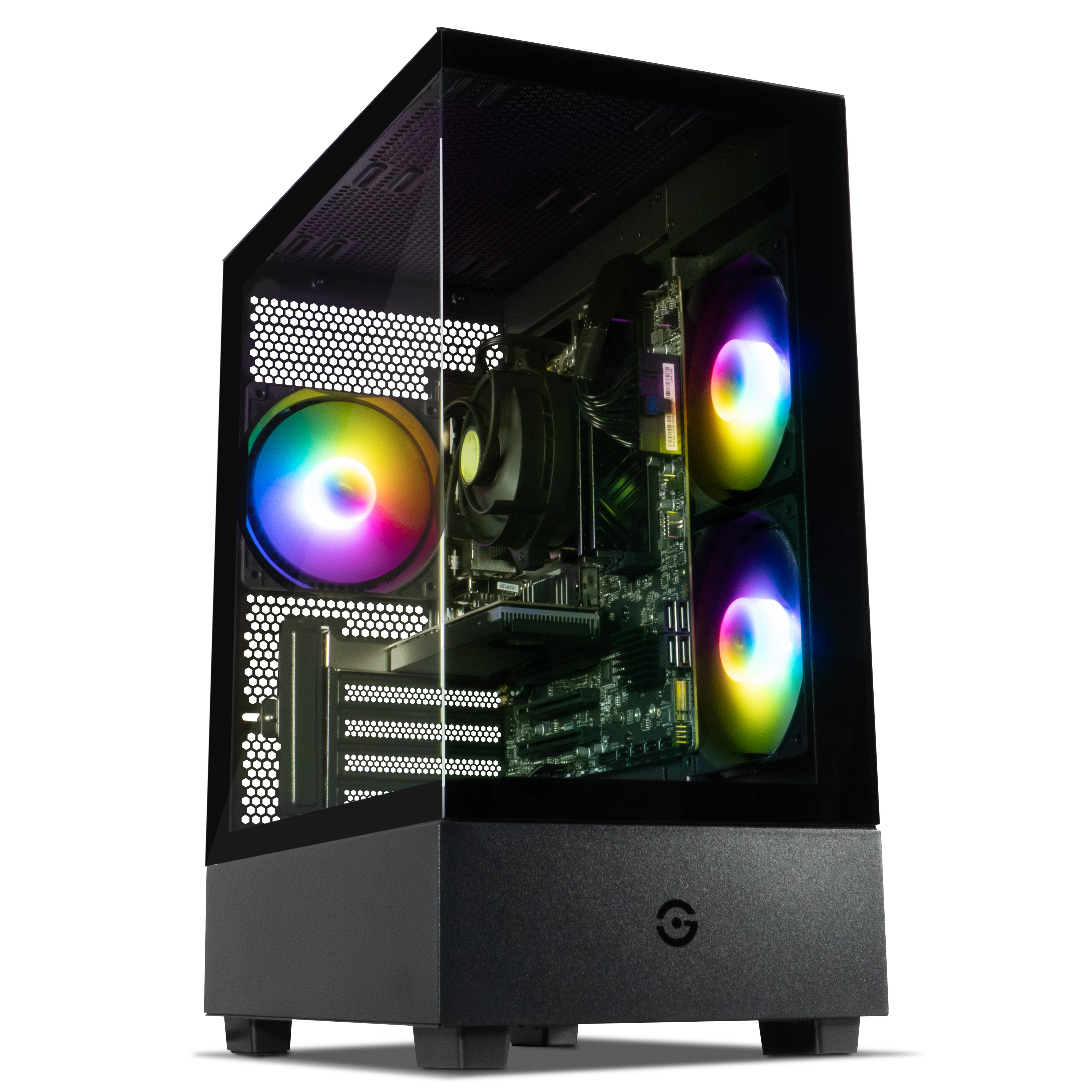 Foto 2 pulgar | Pc Gamer Getttech Gpa-gft560xb-5501m Ryzen 5 5600x, Radeon Rx550, 16gb Ddr4, 480gb Nvme, A520, 500w + White Fish Tan
