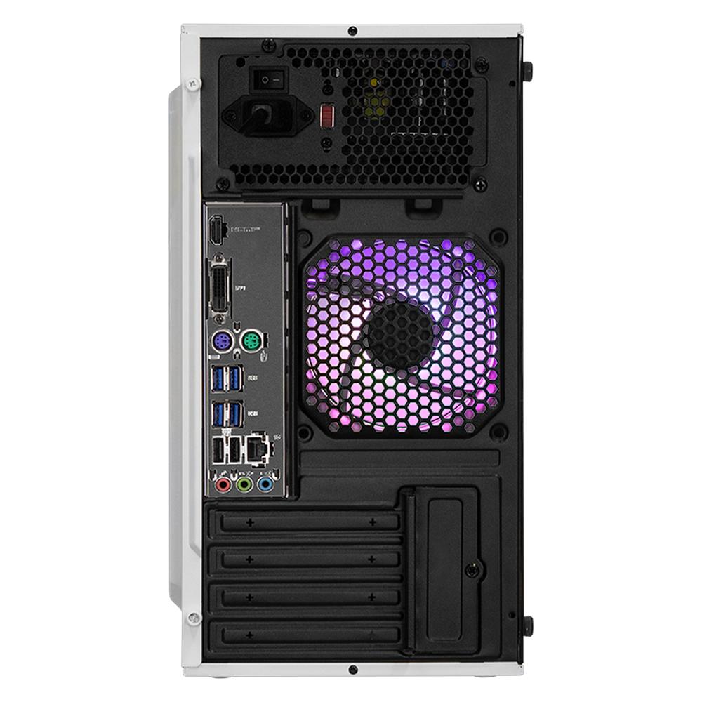 Foto 4 pulgar | Xtreme Pc Gaming Amd Radeon Vega Renoir Ryzen 3 5300g 16gb Ssd 500gb Monitor 23.8 Wifi White