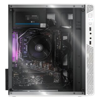 Foto 4 | Xtreme Pc Gaming Amd Radeon Vega Renoir Ryzen 3 5300g 16gb Ssd 500gb Monitor 23.8 Wifi White