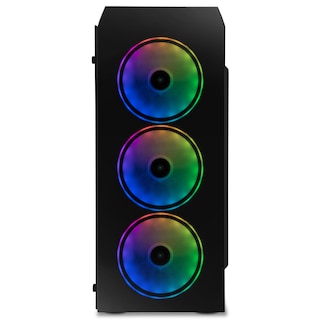 Foto 2 | Pc Gamer Yeyian Ypi-kr107kfb-16s1m Core I7 10700kf, Gtx 1660 Super, 16gb Ddr4, 512gb Nvme, Intel B560, 500w 80+ Whi
