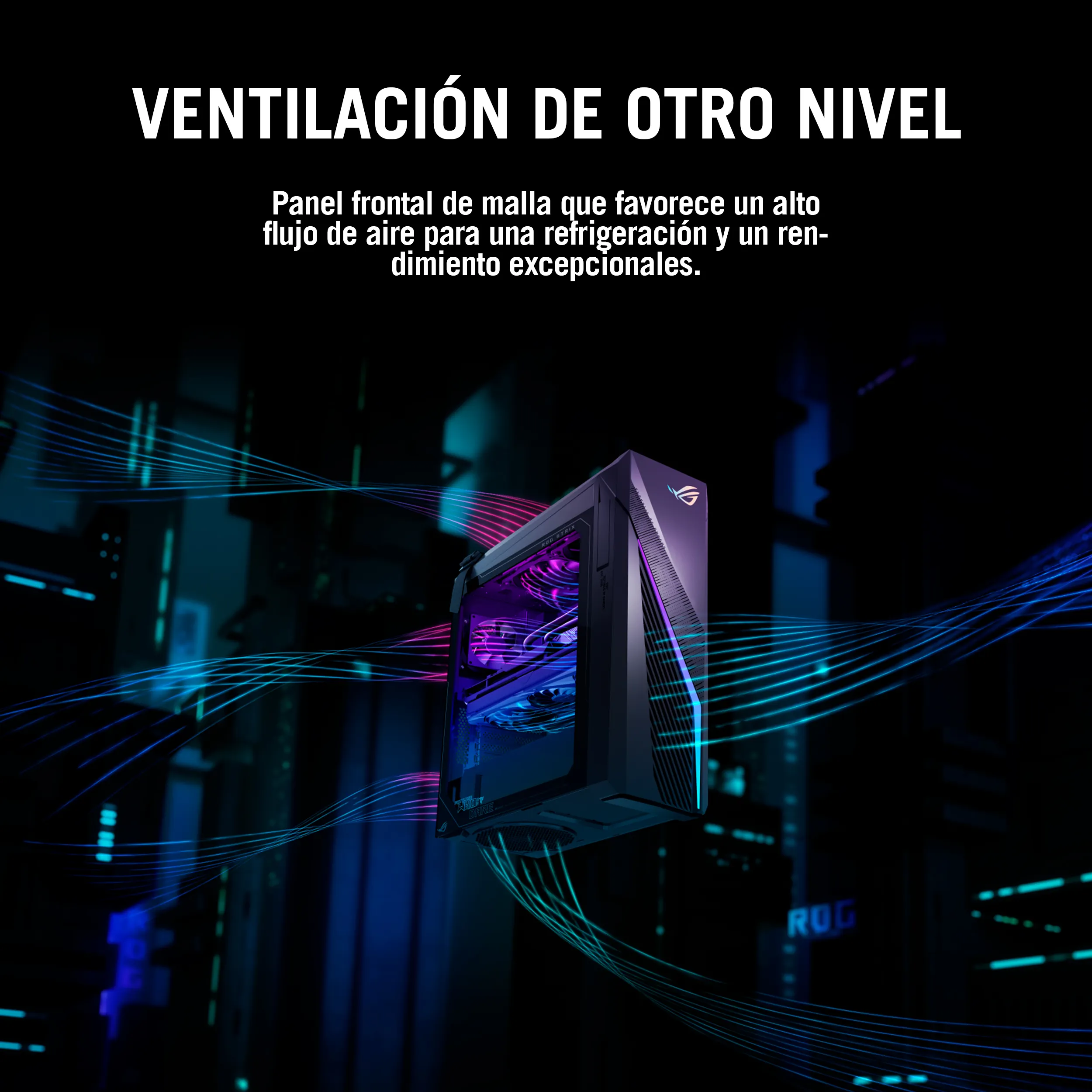 Foto 5 pulgar | Computadora de Escritorio Asus Gamer Rog Strix G16chr Windows 11 Intel Core i5-14400F RTX 4060 64GB 512GB SSD Gris