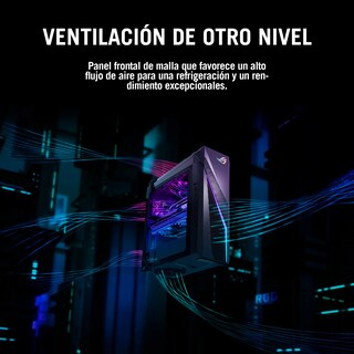 Foto 4 | Computadora de Escritorio Asus Gamer Rog Strix G16chr Windows 11 Intel Core i5-14400F RTX 4060 64GB 512GB SSD Gris