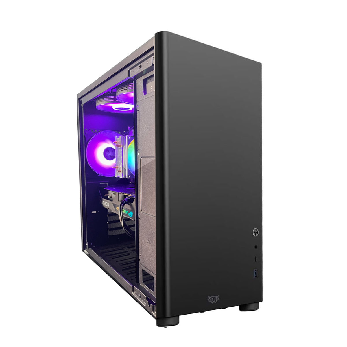 Foto 2 pulgar | Pc Gamer Ryzen 7 5700 Rx 6600xt 32gb Ram 1tb Nvme Wifi + Bt