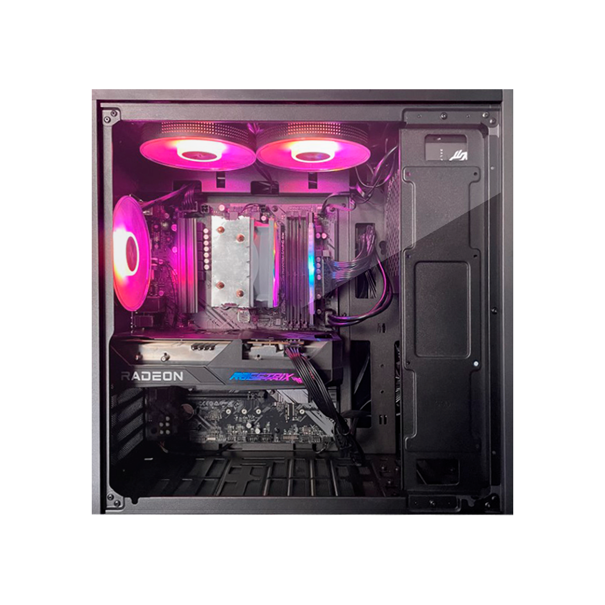Foto 3 pulgar | Pc Gamer Ryzen 7 5700 Rx 6600xt 32gb Ram 1tb Nvme Wifi + Bt