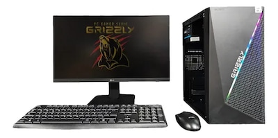 Foto 1 | Pc Grizzly Intel Core I3 4.3ghz 16gb Ssd 480gb Monitor 22'' Kit 2 En 1 Wifi Pg-intel076