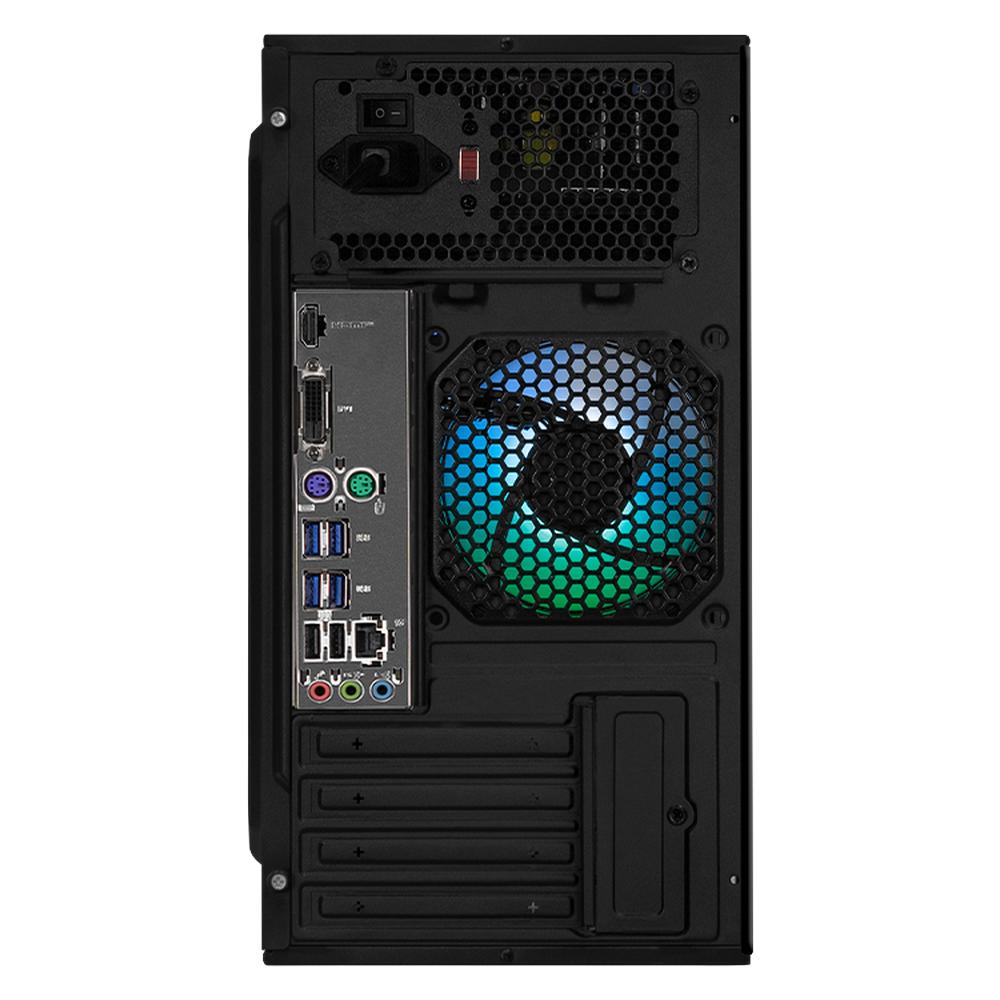 Foto 4 pulgar | Xtreme Pc Gaming Amd Radeon Vega Renoir Ryzen 3 5300g 16gb Ssd 500gb Monitor 23.8 Wifi Black