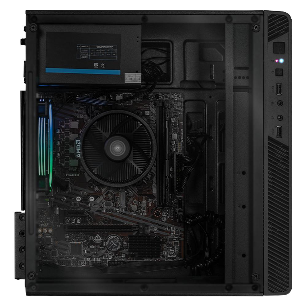 Foto 5 pulgar | Xtreme Pc Gaming Amd Radeon Vega Renoir Ryzen 3 5300g 16gb Ssd 500gb Monitor 23.8 Wifi Black