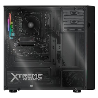 Foto 4 | Xtreme Pc Gaming Amd Radeon 740m Ryzen 5 8500g 32gb Ddr5 Ssd 1tb Monitor 23.8 Curvo 100hz Wifi Black