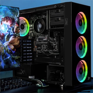 Foto 6 | Xtreme Pc Gaming Amd Radeon 740m Ryzen 5 8500g 32gb Ddr5 Ssd 1tb Monitor 23.8 Curvo 100hz Wifi Black