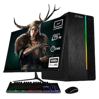 Foto 1 | Xtreme Pc Gaming Computadora Intel Core I3 10105 16gb Ssd 500gb Monitor 23.8 75hz Wifi Ultron Black