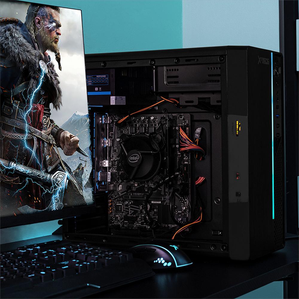 Foto 7 pulgar | Xtreme Pc Gaming Computadora Intel Core I3 10105 16gb Ssd 500gb Monitor 23.8 75hz Wifi Ultron Black