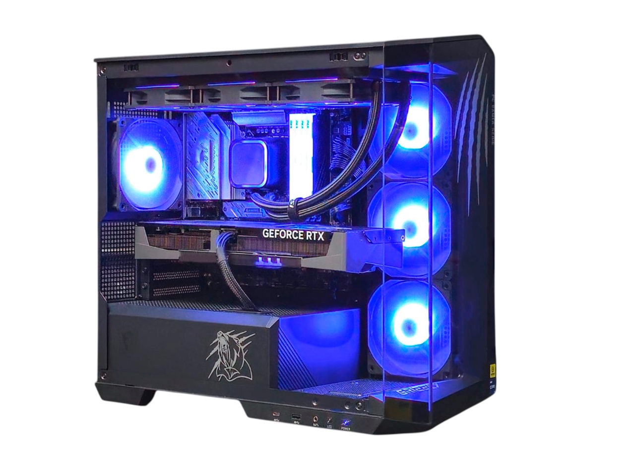 Pc Gamer Grizzly Intel Core I9 12900f 5.10 Ghz Nvidia Rtx 5070 Ram 64 Gb Ssd Nv3 2 Tb Wifi Bt Pg-intel082