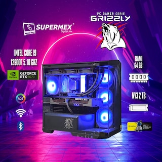 Foto 5 | Pc Gamer Grizzly Intel Core I9 12900f 5.10 Ghz Nvidia Rtx 5070 Ram 64 Gb Ssd Nv3 2 Tb Wifi Bt Pg-intel082
