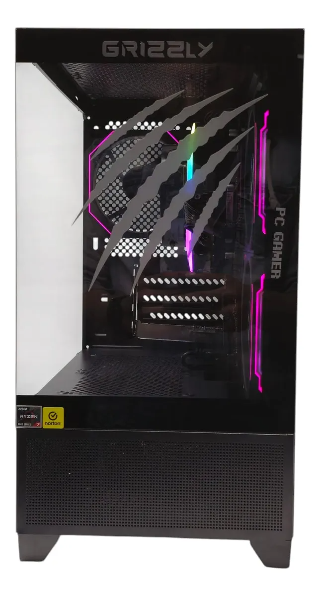 Foto 3 pulgar | Pc Grizzly Amd Ryzen 7 8700g 4.2ghz 32gb M.2 1tb Wifi Bt Pg-amd061