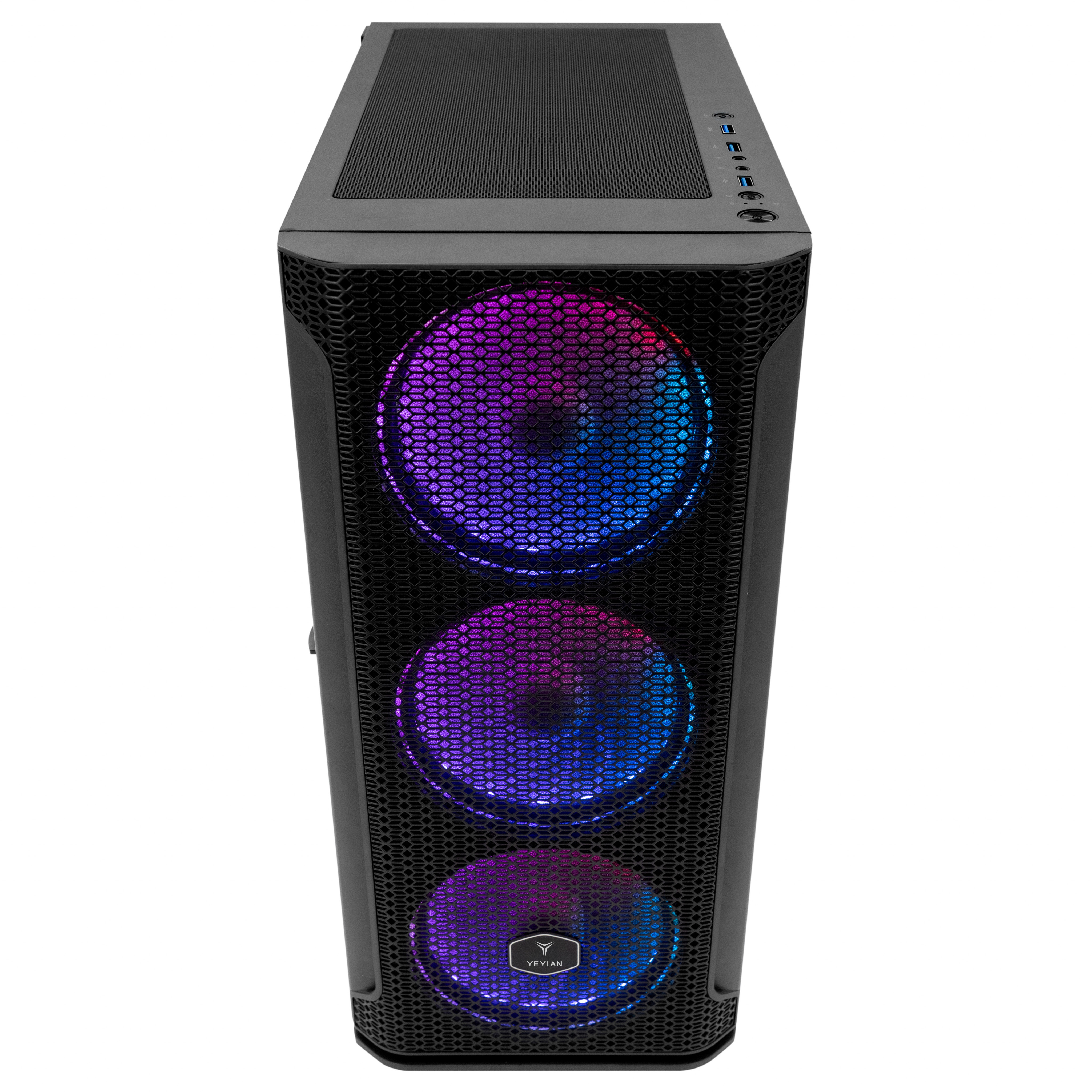 Foto 5 pulgar | Pc Gamer Yeyian Ypi-hb124fc-37t1m Core I5 12400f, Rtx 3070ti, 32gb Ddr4, 480gb Ssd, 1tb Hdd, Aio 120, B660, 1000w
