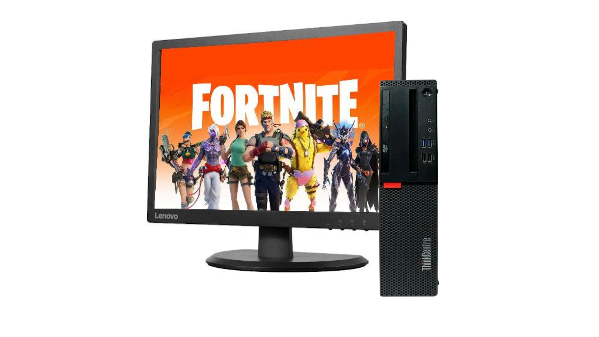 Foto 3 pulgar | Pc Lenovo M715s Amd A6, Monitor De 20 Pulgadas, 980gb Ssd, 16gb Ram, Reacondicionado