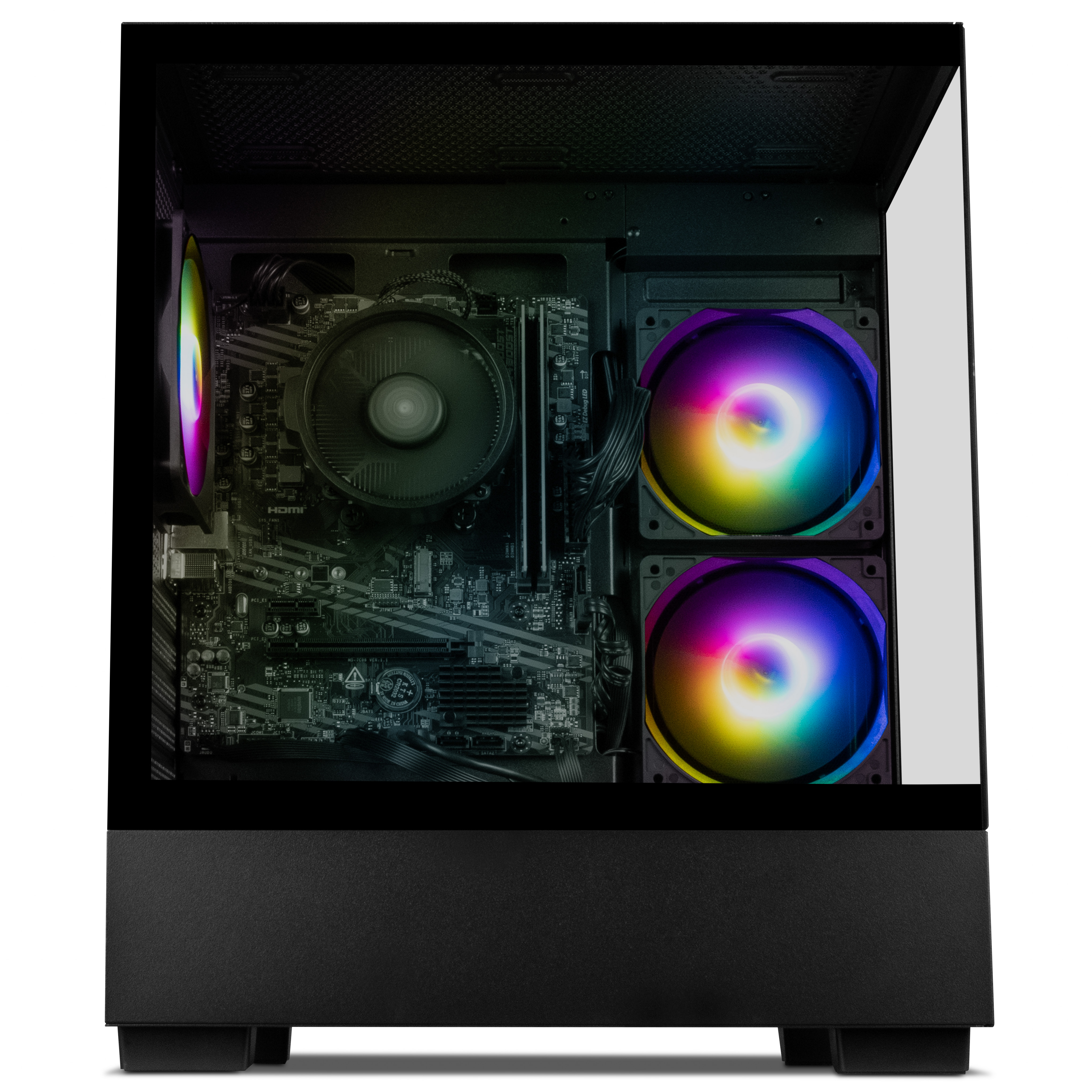 Foto 4 pulgar | Pc Gamer Getttech Gpi-gft160kb-01m Core I5 11600k, 16gb Ddr4, 480gb 2.5” Ssd Sata Iii, H510, Fuente 600w, Wind11