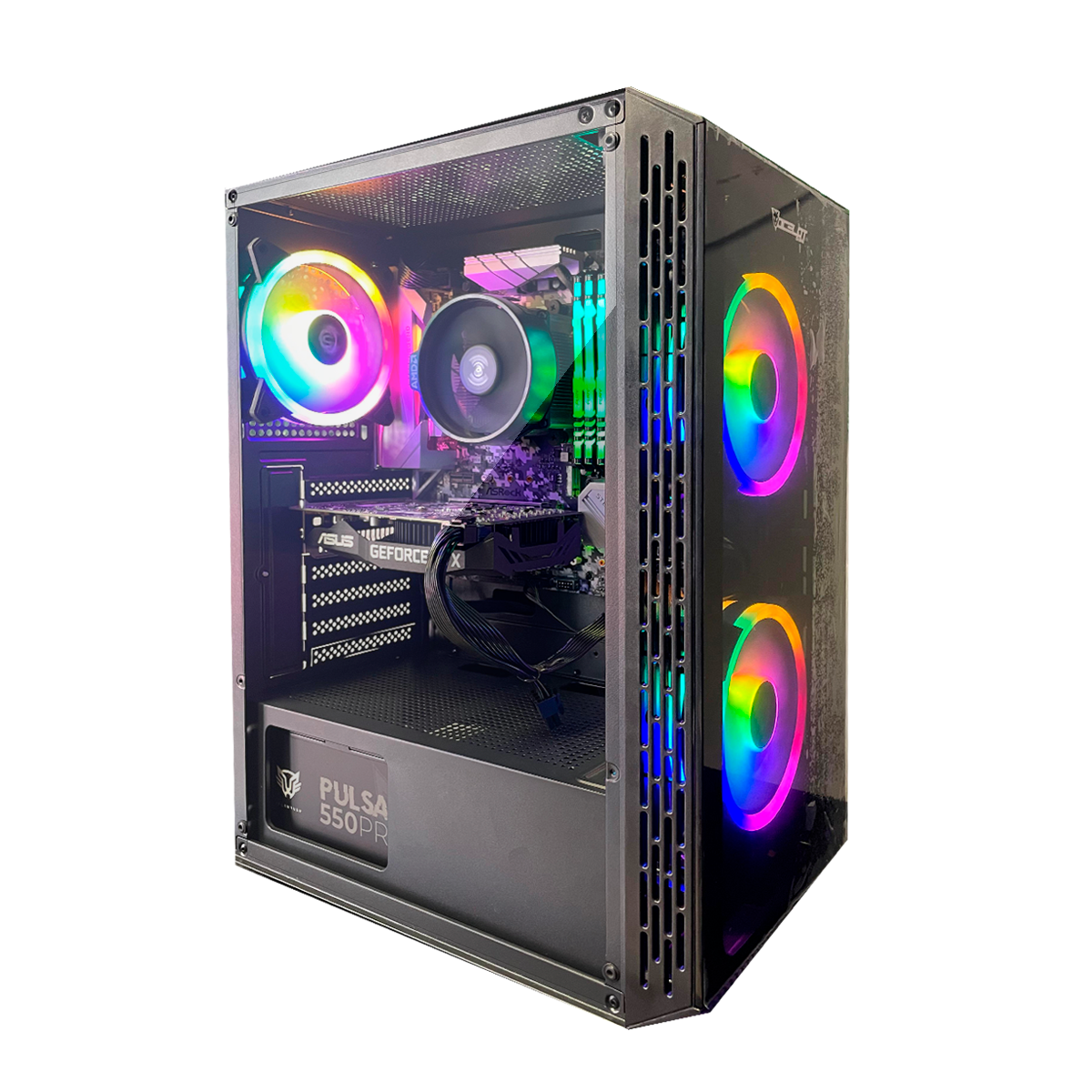 Foto 2 pulgar | Pc Gamer Ryzen 5 3600 Gtx 1660 Super 32 Gb Ram 500gb Ssd