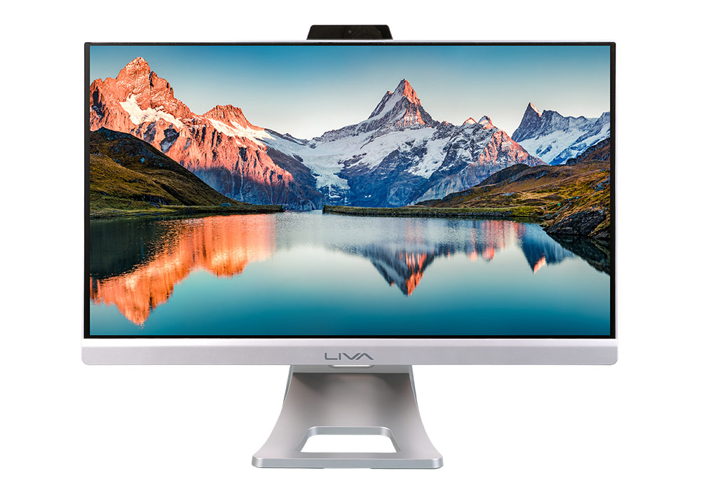 Foto 2 pulgar | Pc Ecs All In One 24'' G24-mh610 (no Incluye Ram Y Ssd) Gris, Negro