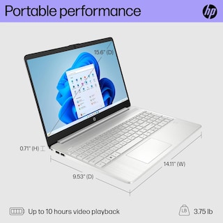 Foto 6 | Ordenador Portátil Hp 15 Para Empresas Y Estudiantes, 15,6 Pulgadas, Pantalla Fhd, Intel I3, 8 Gb/512 Gb - Venta