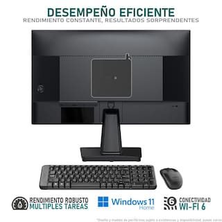 Foto 3 | Computadora Pc Asus Nuc 11 Pro Intel Core I7 1165g7 16gb Ram 640gb Ssd Monitor 21.5'' Teclado Mouse Logitech