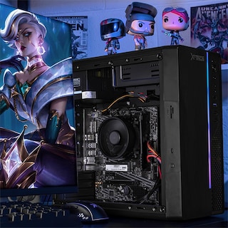 Foto 6 | Xtreme Pc Gaming Amd Radeon Vega 7 Ryzen 5 5600gt 32gb Ssd 1tb Monitor 27 Wifi Black