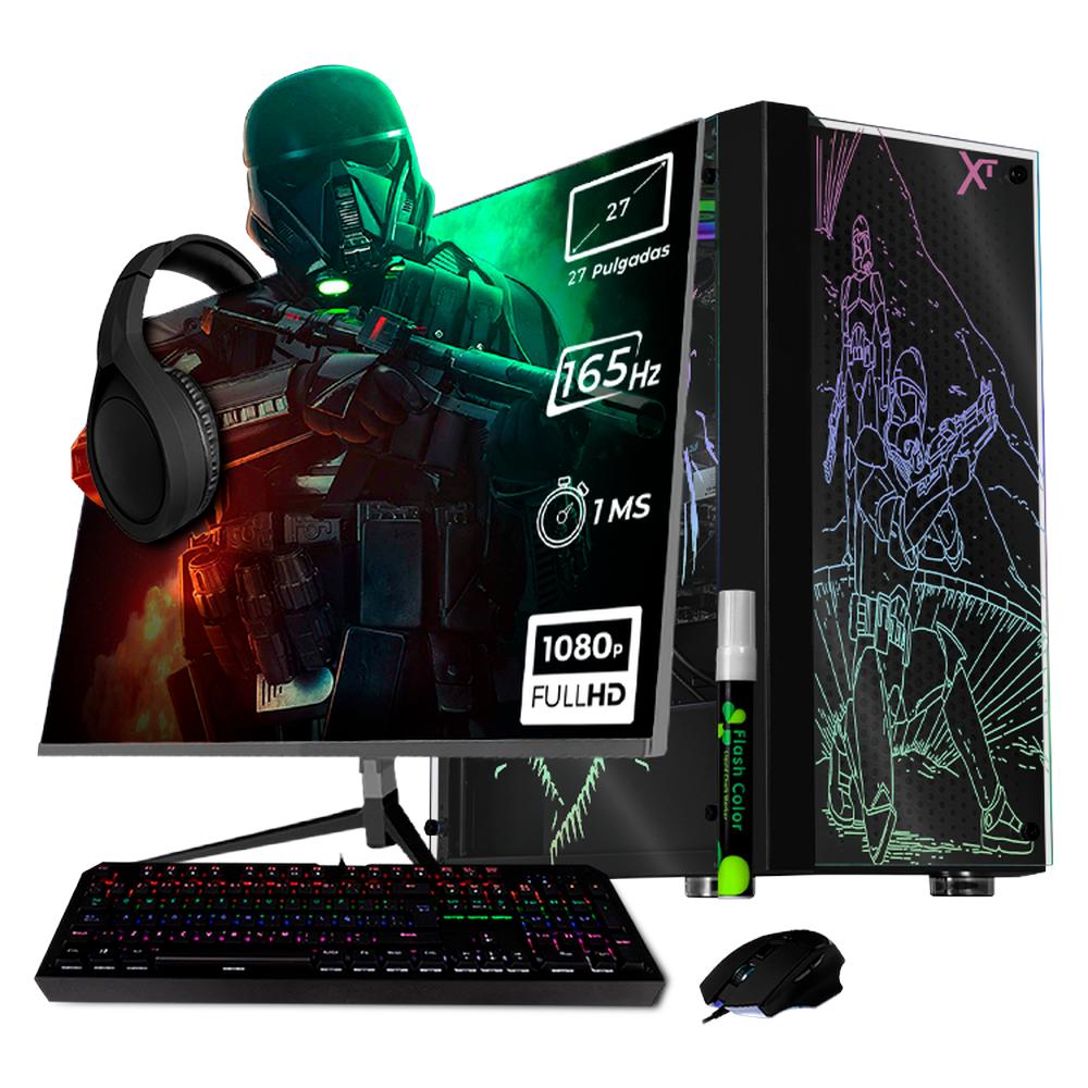 Foto 1 | Xtreme Pc Gaming Geforce Rtx 3050 Amd Ryzen 7 5700 32gb Ssd 1tb Monitor 27 165hz Wifi