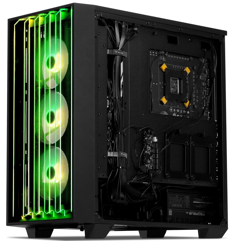 Foto 6 pulgar | Pc Gamer Yeyian Ypa-ms795xd-5901m Ryzen 9 7950x, Rtx 5090, 64gb Ddr5, 1tb Nvme, 2tb Hdd, X670, Aio360, 1000w 80+pla