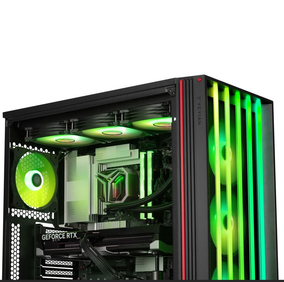 Foto 7 pulgar | Pc Gamer Yeyian Ypa-ms795xd-5901m Ryzen 9 7950x, Rtx 5090, 64gb Ddr5, 1tb Nvme, 2tb Hdd, X670, Aio360, 1000w 80+pla