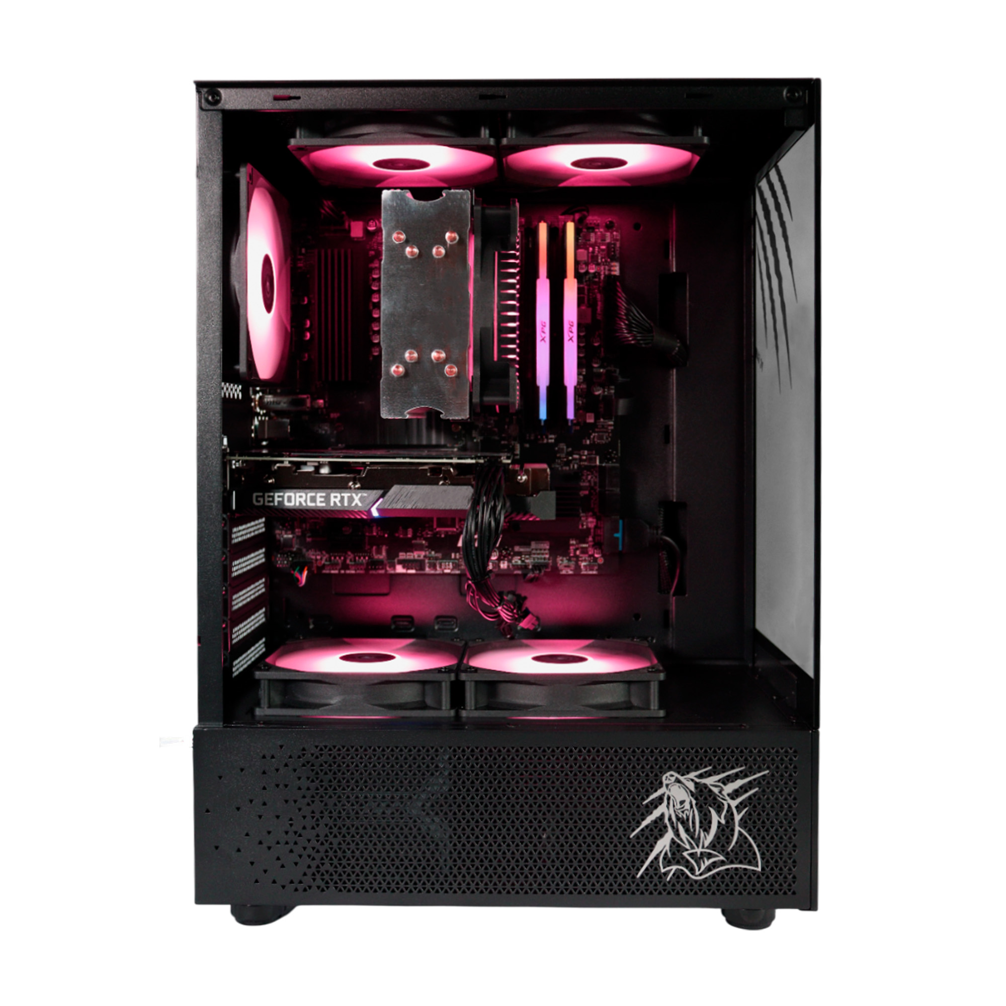 Foto 3 pulgar | Pc Gamer Grizzly Amd Ryzen 7 5700g 3.8 Ghz Nvidia Rtx3060 Ram 16gb Ssd Nv3 1 Tb Wifi Bt Pg-amd067