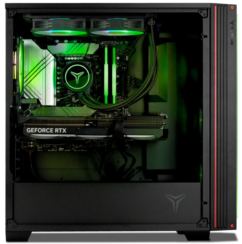 Foto 5 pulgar | Pc Gamer Yeyian Ypa-ms990xc-5701m Ryzen 9 9900x, Rtx 5070, 32gb Ddr5, 1tb Nvme, Aio 240, A620, 1000w 80+ Platinum, Wind