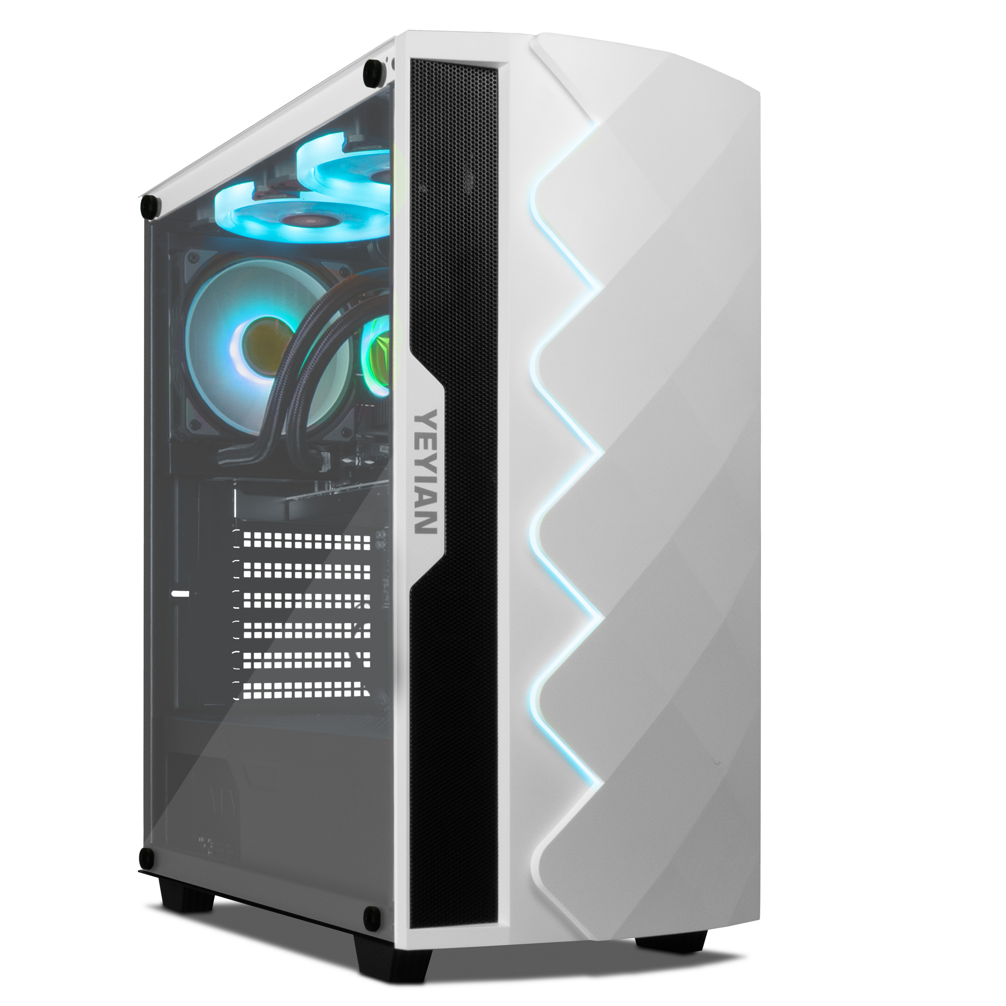 Pc Gamer Yeyian Ypi-sa124fc-4601m Core I5 12400f, Rtx 4060, 32gb Ddr4, 512gb Nvme, 1tb 3.5” Hdd, H610, 750w 80+