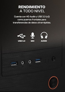 Foto 4 | Pc De Escritorio Qian Qpi-op124b-01m Atx Core I5 12400, 16gb Ddr4, 512gb Nvme, H610, Fuente 500w, Wind11, Incluye