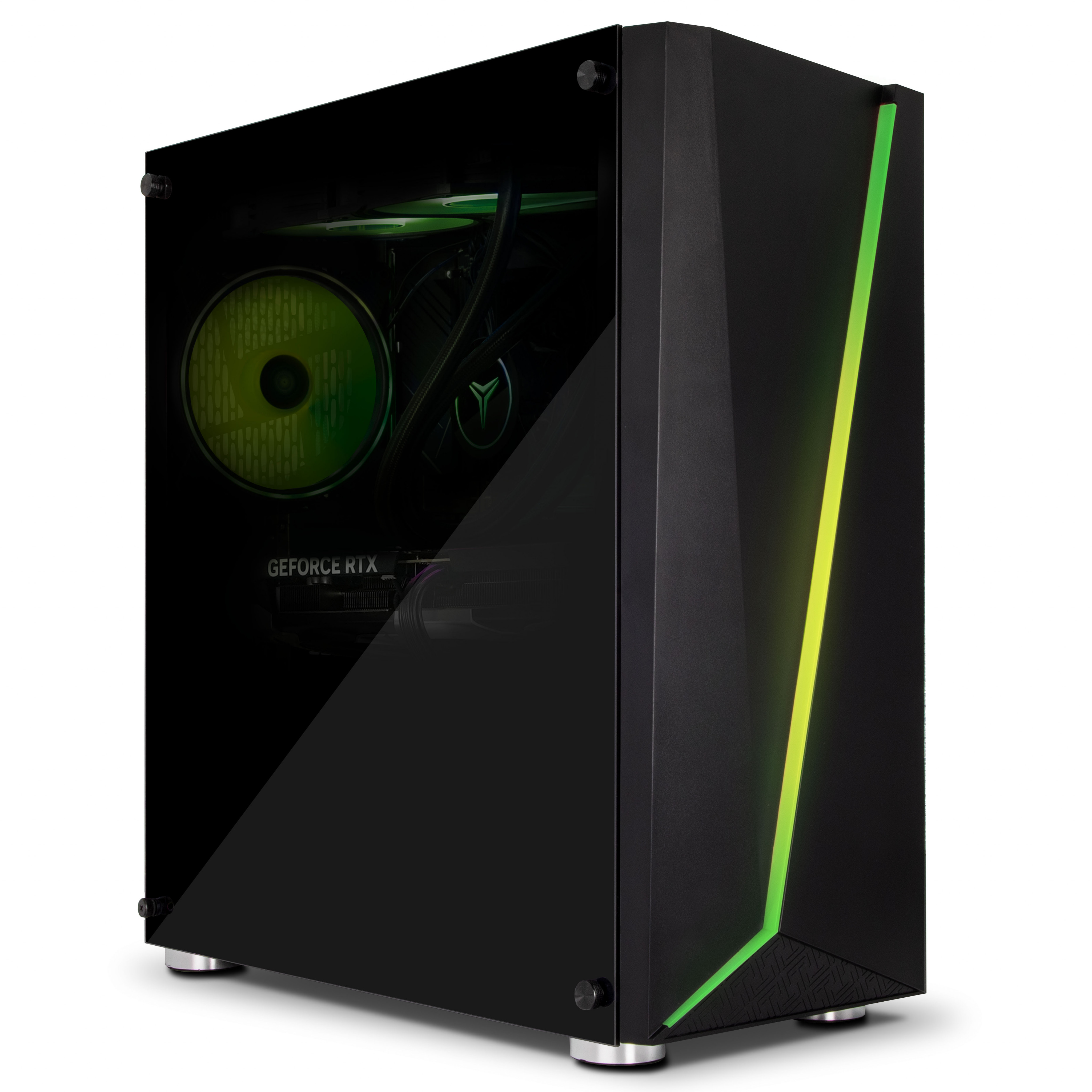 Pc Gamer Yeyian Ypi-ar265fc-5701m Intel Ultra 7 265f, Rtx 5070, 32gb Ddr5, B860, 2tb Nvme, Aio 240, 750w 80+ Bronze,