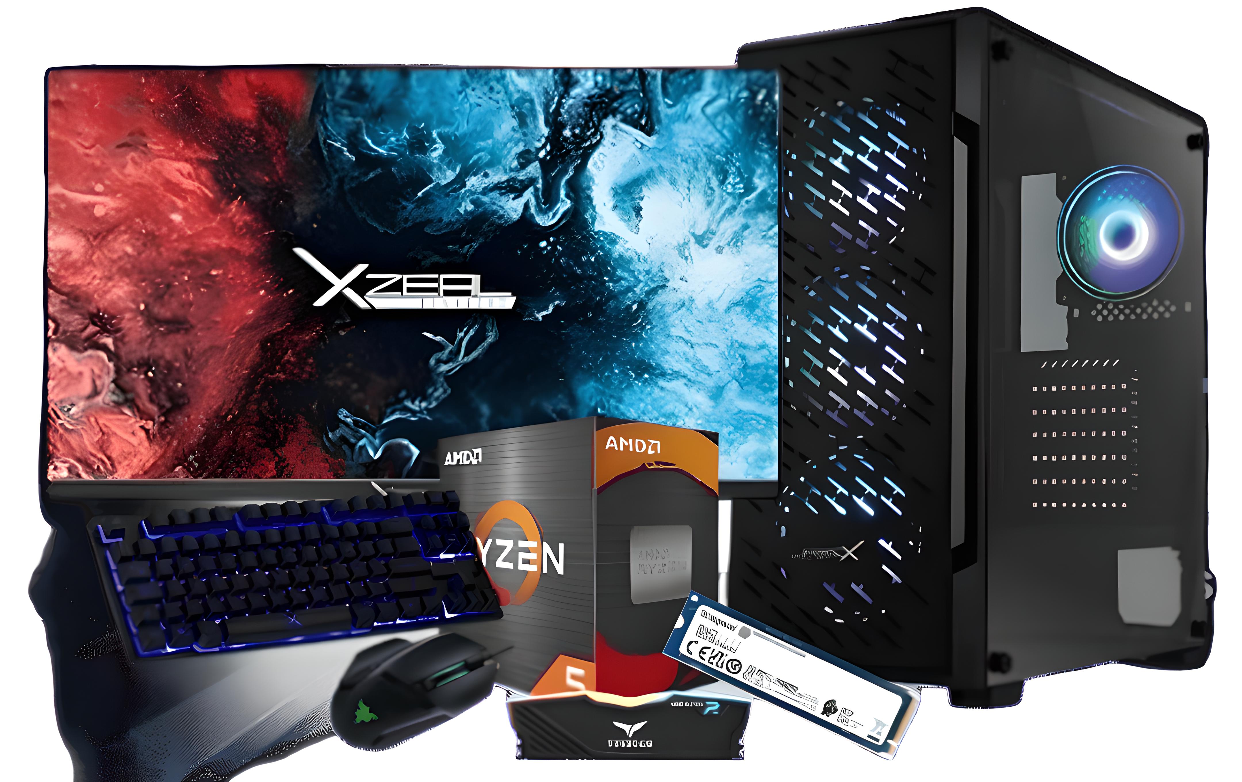 Pc Gamer Ryzen 5, 6 Nucleos, 16gb Ram, Ssd 512gb, Juego Incluido Fornite
