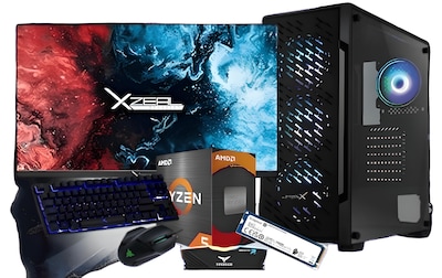 Foto 1 | Pc Gamer Ryzen 5 6 Nucleos 16gb Ram Ssd 512gb Juego Incluido Cyberpunk