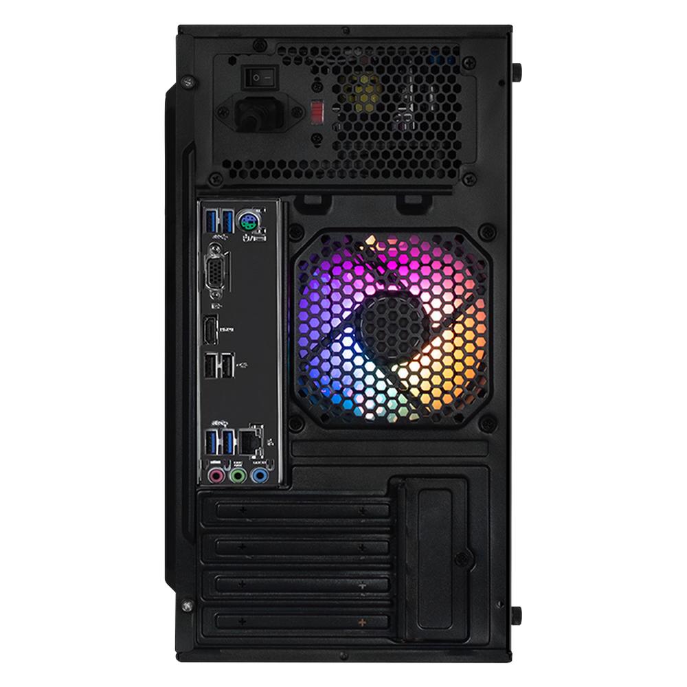 Foto 3 | Xtreme Pc Gaming Amd Radeon Vega Renoir Ryzen 7 5700g 32gb Ssd 1tb Monitor 23.8 Wifi Black
