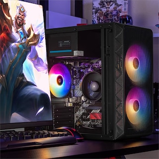 Foto 6 | Xtreme Pc Gaming Amd Radeon Vega Renoir Ryzen 7 5700g 32gb Ssd 1tb Monitor 23.8 Wifi Black