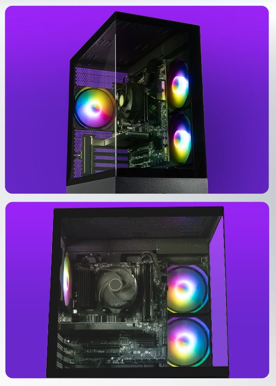 Foto 7 pulgar | Pc Gamer Getttech Gpa-gft300gb-01m Amd Athlon 3000g  16gb Ddr4  480gb 2.5” Ssd Sata Iii  Amd A520  Fuente 600w