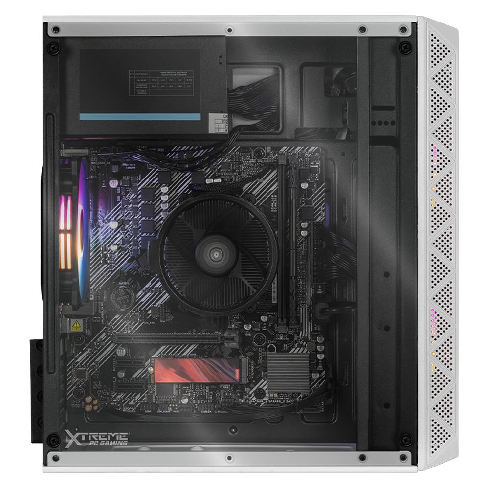 Foto 4 | Xtreme Pc Gaming Amd Radeon Vega Renoir Ryzen 7 5700g 32gb Ssd 1tb Monitor 23.8 Wifi White