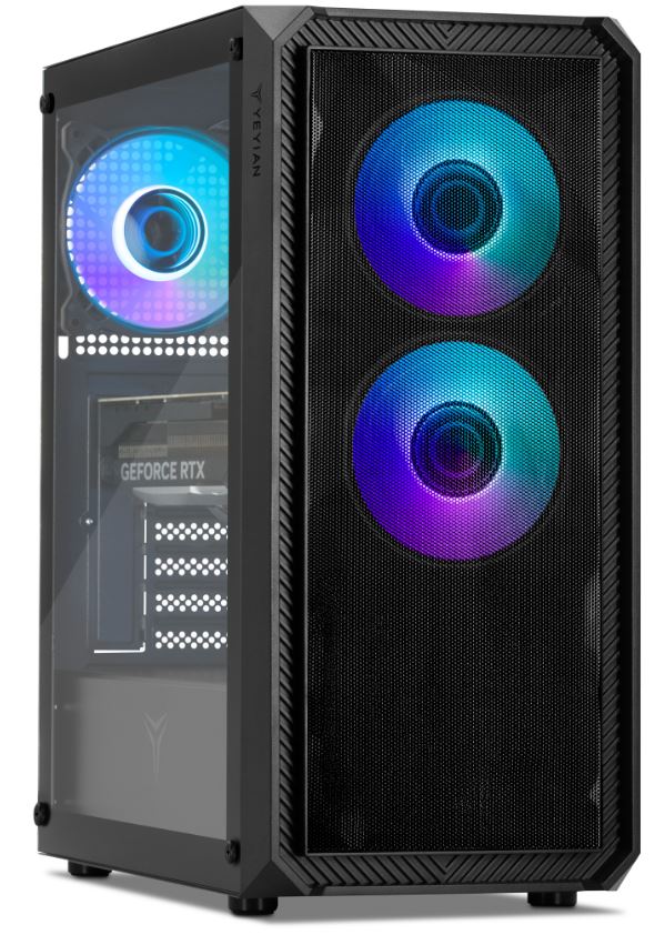 Foto 2 pulgar | Pc Gamer Yeyian Ypi-ta160kfb-37t1m Intel Core I5  Rtx 3070ti  16gb Ddr4  480gb Ssd  2tb Hdd  Aio 240  Z590  650w 80+