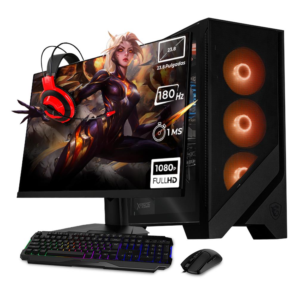 Foto 2 pulgar | Xtreme Pc Gaming Msi Geforce Rtx 5060 Ti Intel Core I9 12900f 32gb Ssd 1tb Monitor 23.8 165hz Wifi