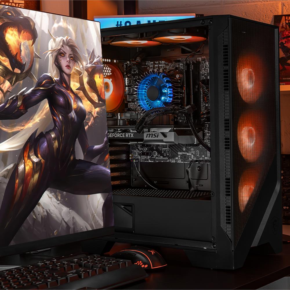 Foto 7 pulgar | Xtreme Pc Gaming Msi Geforce Rtx 5060 Ti Intel Core I9 12900f 32gb Ssd 1tb Monitor 23.8 165hz Wifi