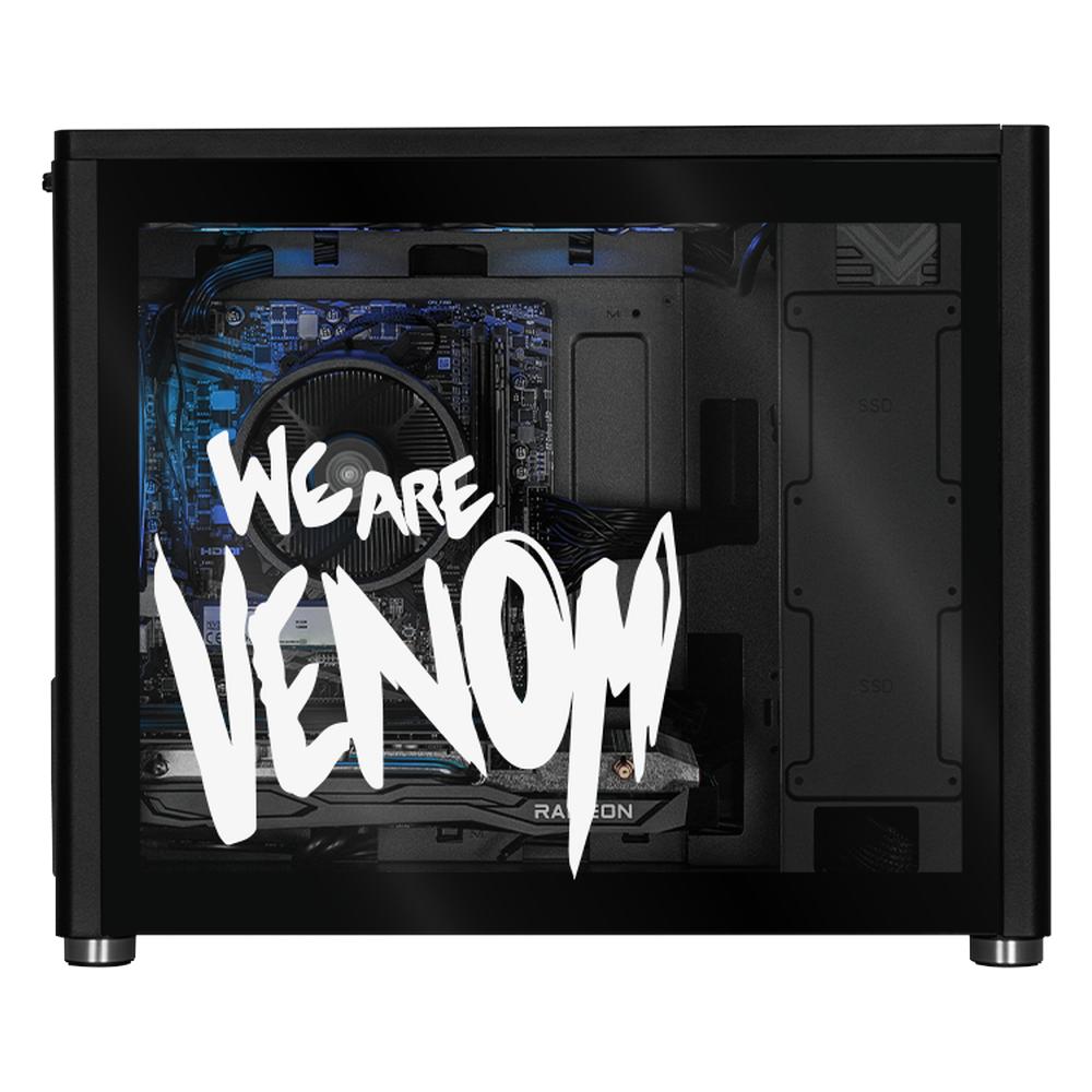 Foto 5 pulgar | Xtreme Pc Gaming Amd Radeon Rx 7600 Ryzen 7 5700 32gb Ssd 1tb Monitor 27 180hz Wifi Venom Comic