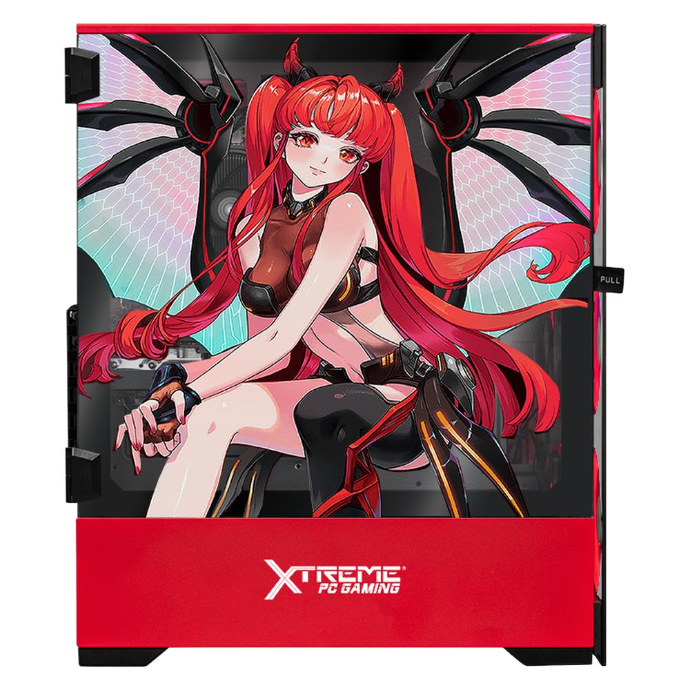 Foto 5 pulgar | Xtreme Pc Gaming Amd Radeon Rx 7600 Ryzen 7 5700 32gb Ssd 1tb Monitor 27 180hz Wifi Scarlet Dragon
