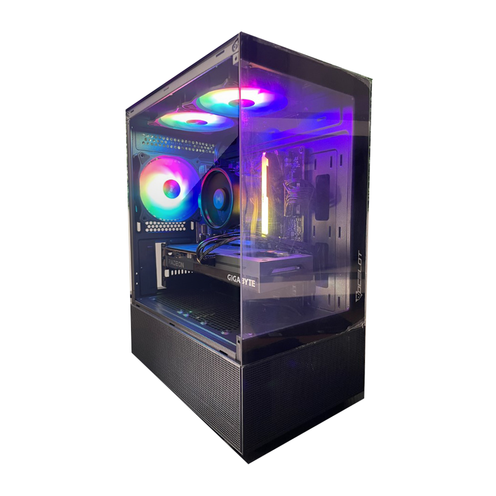 Foto 2 pulgar | Pc Gamer Jats Ryzen 7 5700/ Rx6600 8gb/ 16gb Ram /1tb Ssd