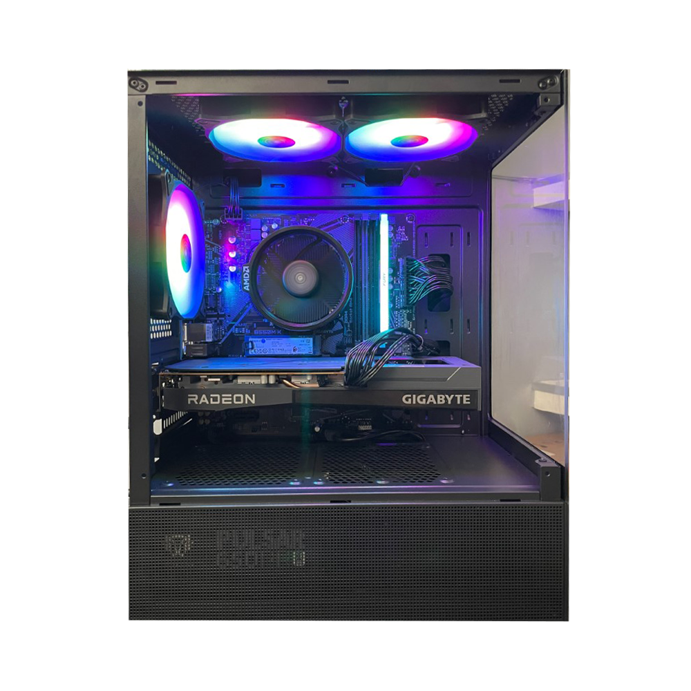 Foto 3 pulgar | Pc Gamer Jats Ryzen 7 5700/ Rx6600 8gb/ 16gb Ram /1tb Ssd